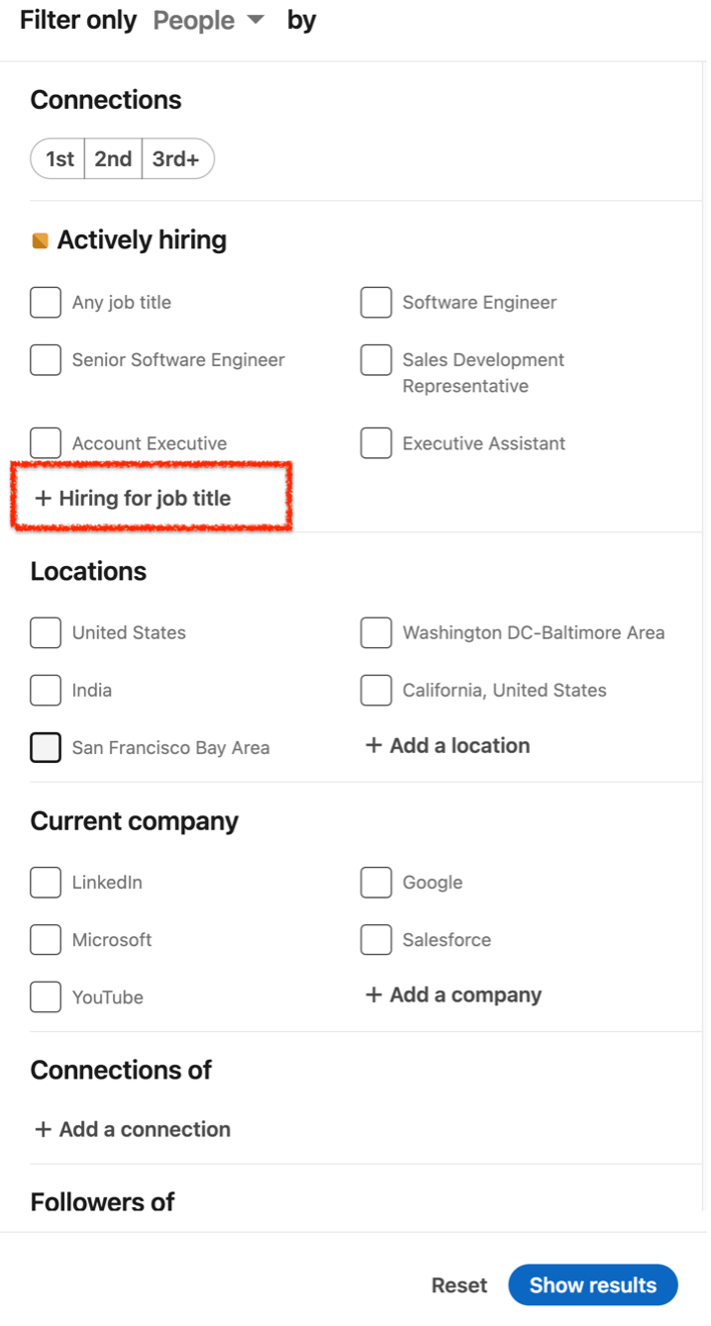 LinkedIn screenshot